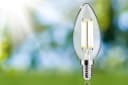 PAULMANN LED-Leuchtmittel Eco-Line Filament E14 Kerze 2,5W 4000K Transparent Bild 5