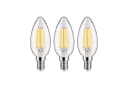 Paulmann LED-Leuchtmittel Eco-Line Filament E14 3er-Pack Warmweiß Klar Bild 4