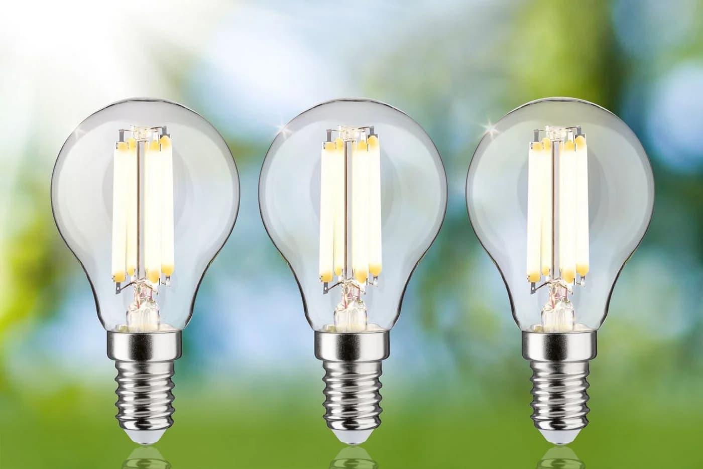 Paulmann LED-Leuchtmittel Eco-Line Filament E14 3er-Pack Warmweiß - Bild 5