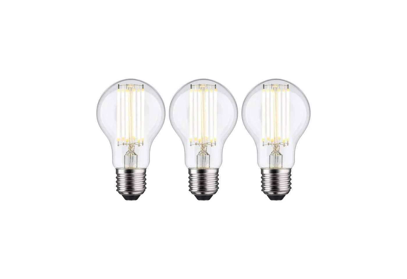 Paulmann LED-Leuchtmittel Eco-Line Filament 3er-Pack E27 Warmweiß - Bild 3