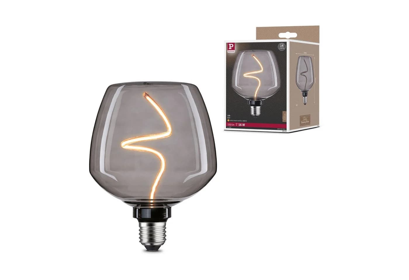 Paulmann LED-Leuchtmittel Floating Shine 150lm 4W 1800K Smoke 230V E27 - Bild 3