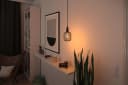 Paulmann LED-Leuchtmittel Metallic Glow Standard 230V Schwarz E27 Dimmbar Bild 3