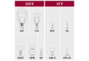 Paulmann LED-Leuchtmittel Metallic Glow Standard 230V Schwarz E27 Dimmbar Bild 5