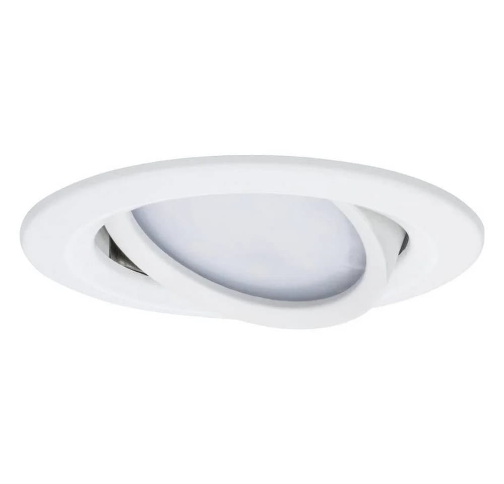 Paulmann LED Einbauleuchte Nova Coin 4er Set Schwenkbar Weiß - Bild 3