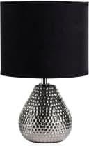 Pauleen Tischleuchte Sip of Silver Keramik Silber Schwarz Bild 3