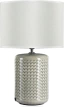 Pauleen Tischleuchte Go for Glow Keramik Stoffschirm Beige Grün Bild 3