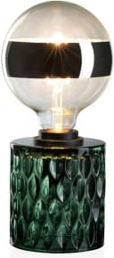 PAULEEN Tischleuchte Crystal Magic Grün Glas E27 Bild 5