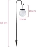 PAULEEN LED Gartenleuchte Sunshine Pearl Solar Schwarz Bild 3