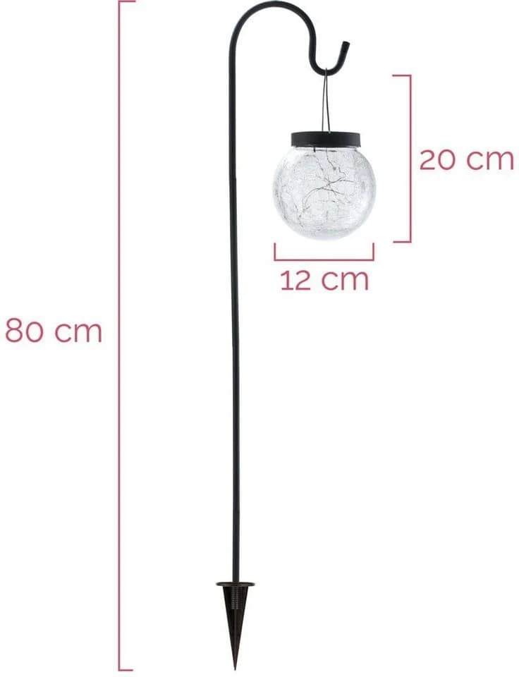 PAULEEN LED Gartenleuchte Sunshine Pearl Solar Schwarz - Bild 3