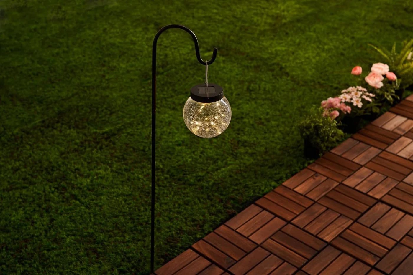 PAULEEN LED Gartenleuchte Sunshine Pearl Solar Schwarz - Bild 4