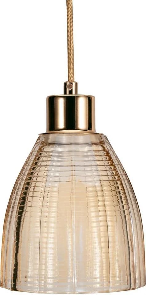 PAULEEN Pendelleuchte Gleaming Gold Gold Glas Modern - Bild 2