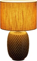 Pauleen Tischleuchte Pretty Classy Grau Beige Keramik Stoff Bild 3