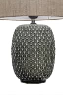 Pauleen Tischleuchte Pretty Classy Grau Beige Keramik Stoff Bild 5