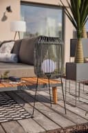 Pauleen Sunshine Coziness LED-Solar-Stehleuchte Schwarz/Grau Bild 1