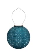 PAULEEN Sunshine Charm Solarlaterne Blau LED Vlies Bild 2