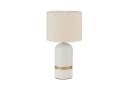 Pauleen Tischleuchte Glowing Soul Weiß/Beige Keramik/Stoff E14 Bild 2