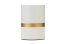 Pauleen Tischleuchte Glowing Soul Weiß/Beige Keramik/Stoff E14 Bild 4