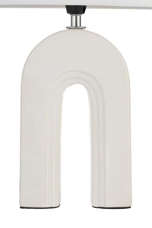 PAULEEN Tischleuchte Glow of Purity Weiß/Beige E14 - Bild 5