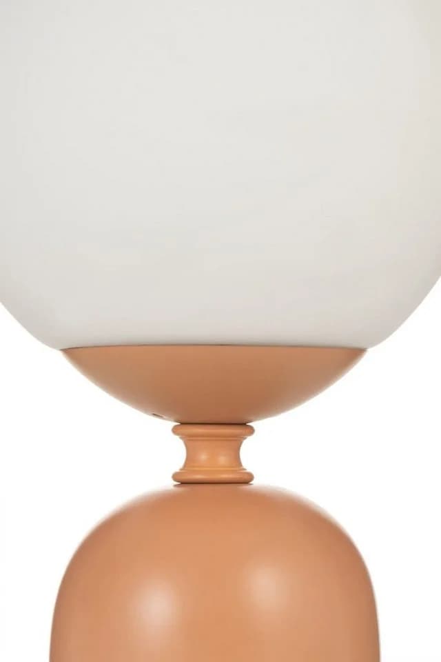 Pauleen Tischleuchte Glowing Charm Keramik E14 Braun Weiß - Bild 4