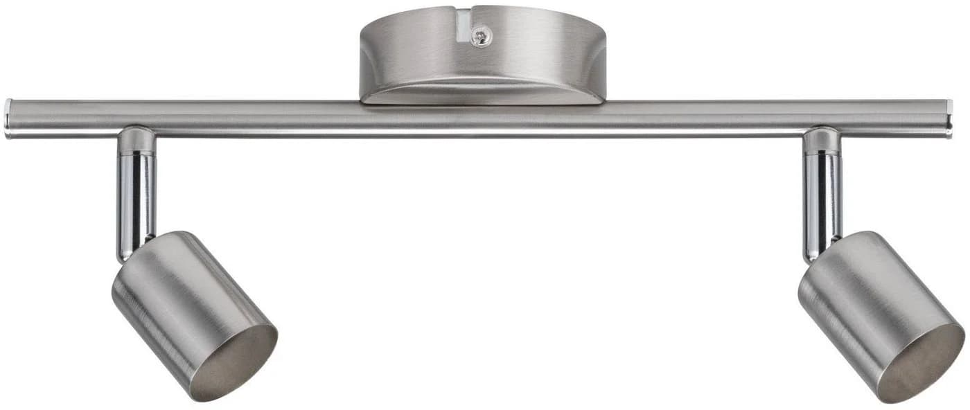Paulmann LED Deckenleuchte Carolina: Zweiflammiges Spotlight mit GU10 Sockel