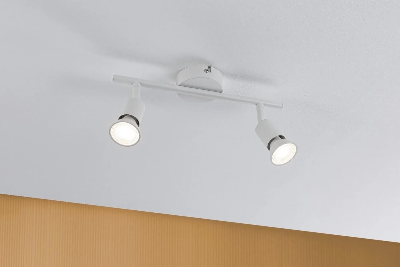 PAULMANN LED Deckenleuchte Carolina Weiß 2-flammig GU10