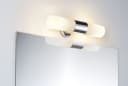 PAULMANN LED Wandleuchte Lenia Grau Chrom 2 Flammen E14 Bild 1