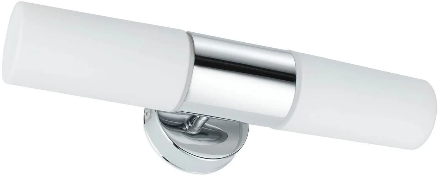 PAULMANN LED Wandleuchte Lenia Grau Chrom 2 Flammen E14 - Bild 2