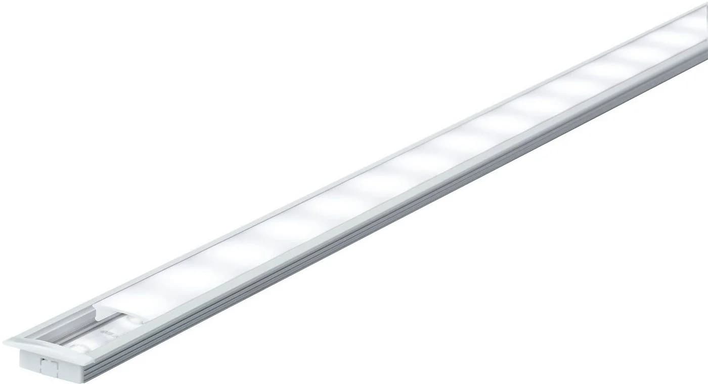 PAULMANN LED-Streifen Floor Profil 101cm Aluminium Grau