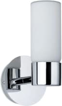 Paulmann LED Wandleuchte Eleon Chrom/Satin G9 IP44 Metall/Glas Bild 2