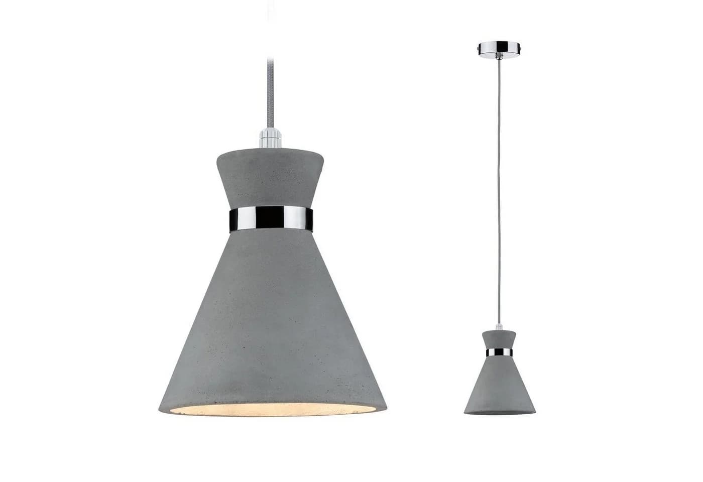 Paulmann Pendelleuchte Verve Beton Grau IP44 - Bild 2