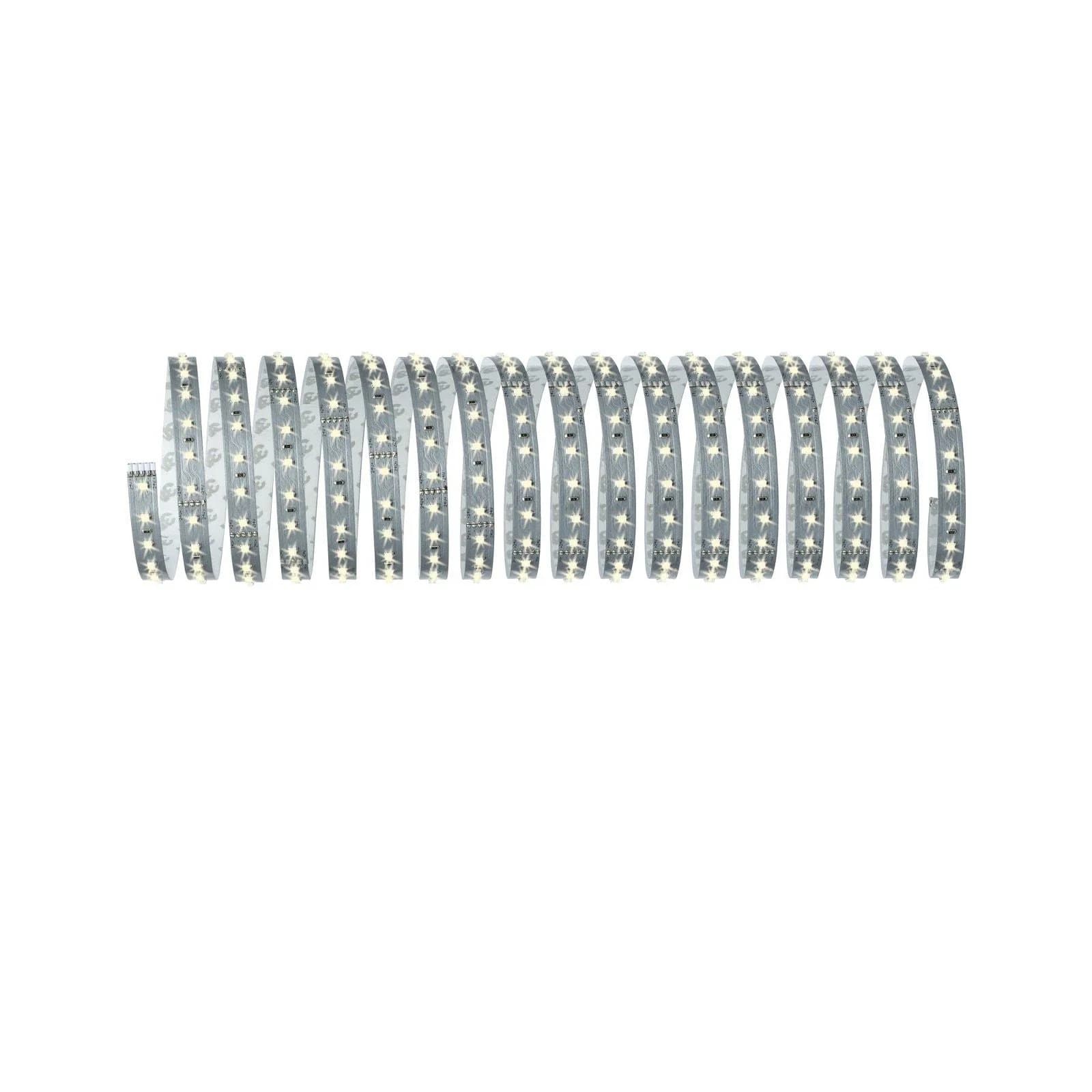 PAULMANN LED-Streifen MaxLED 500 BLE Basisset 10m 50W Silber Warmweiß