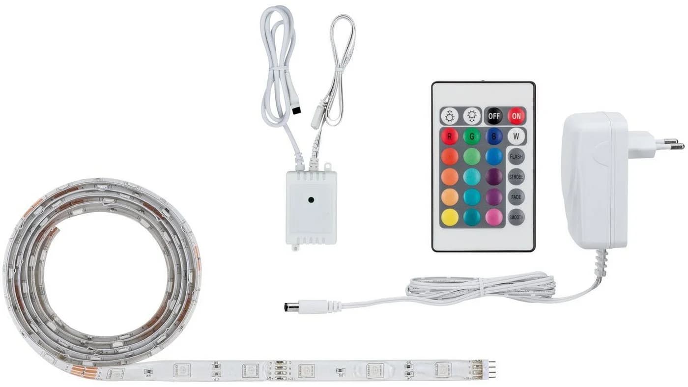 PAULMANN SimpLED LED-Streifen RGB Weiß 1,5m mit Fernbedienung - Bild 2