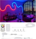 PAULMANN LED-Streifen MaxLED Flow RGB Weiß mit Fernbedienung Bild 1