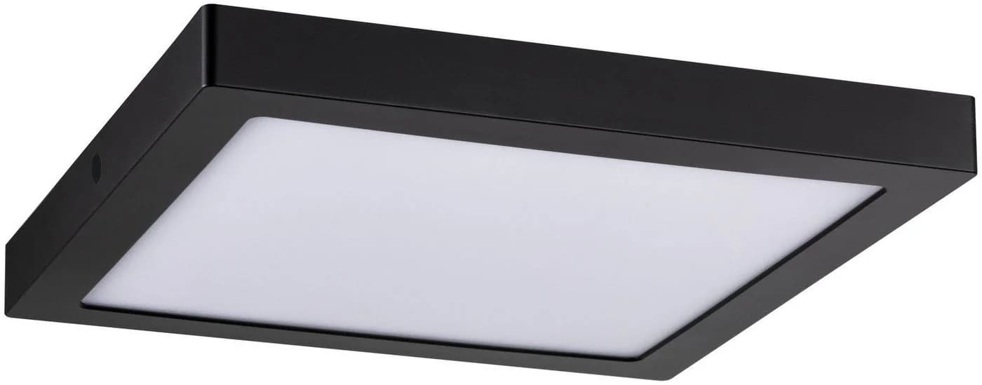 Paulmann LED Deckenleuchte Abia eckig 30x30 cm 2.700K schwarz