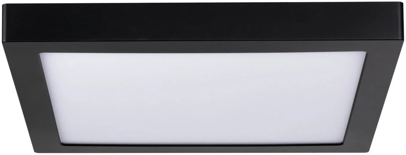 Paulmann LED Deckenleuchte Abia eckig 30x30 cm 2.700K schwarz - Bild 4