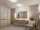 PAULMANN Selection Bathroom Gove Deckenleuchte 3-flammig IP44 Weiß/Glas Bild 5