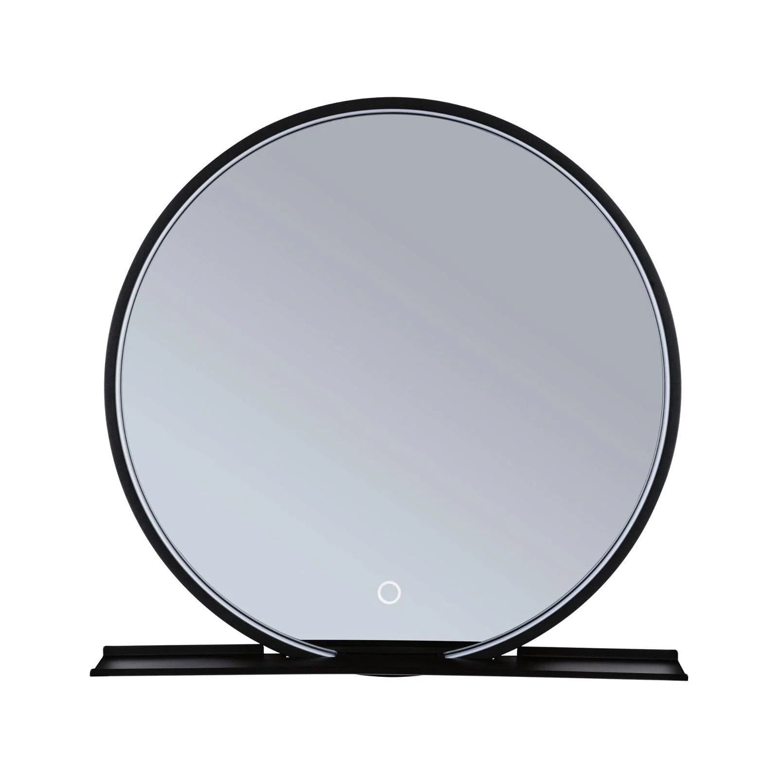Paulmann Miro LED-Wandspiegel CCT Ø50cm Framelight Schwarz