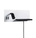 Paulmann LED-Wandleuchte Serra Schwarz 2.700K Rechts Bild 2