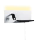 Paulmann LED-Wandleuchte Serra Schwarz 2.700K Rechts Bild 3