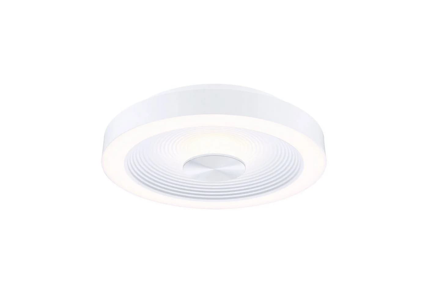 Paulmann LED-Deckenlampe Volea, weiß/silber Ø 32 cm IP44 dim - Bild 3