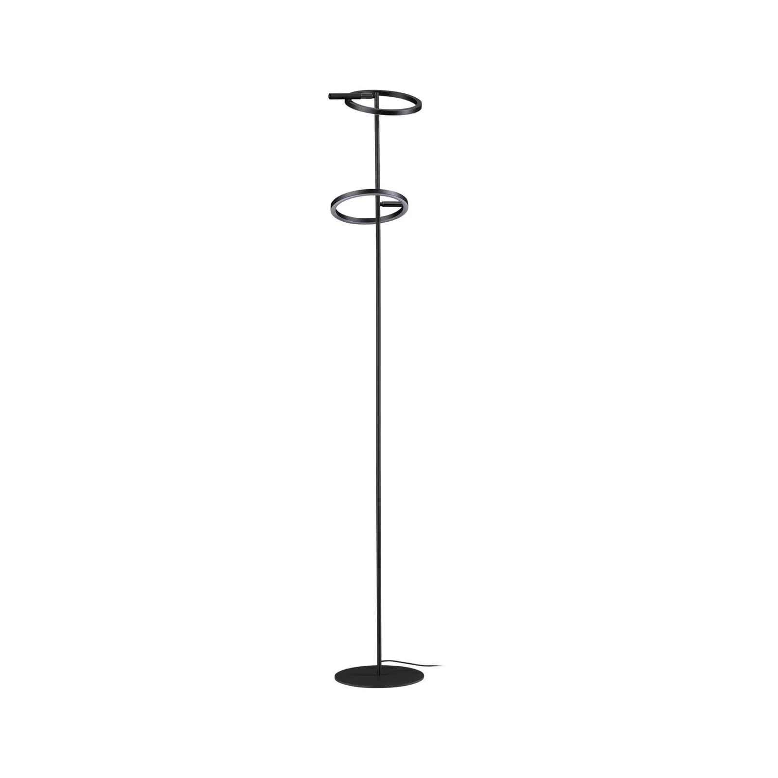 Paulmann LED Stehlampe Odila Tunable White Schwarz Matt Chrom