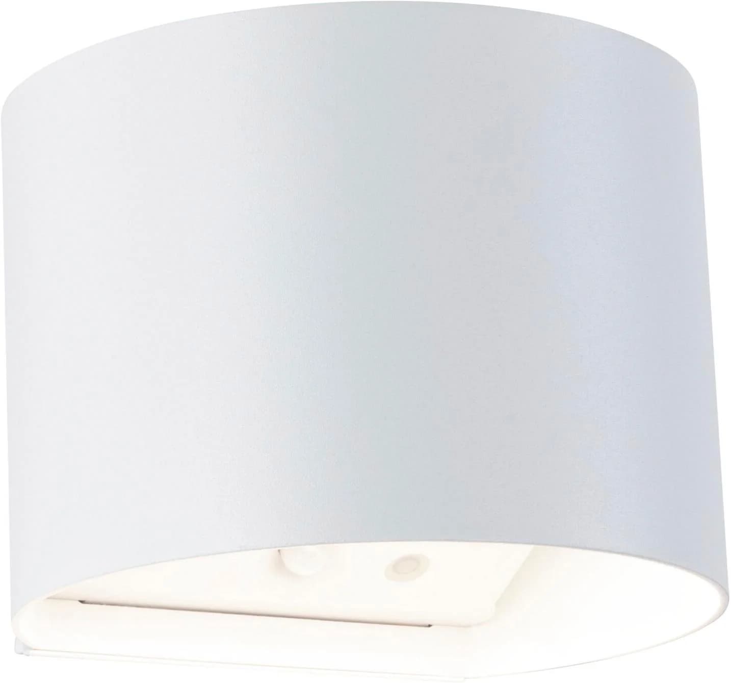 PAULMANN LED Wandleuchte Nyora IP44 weiß mit Bewegungsmelder