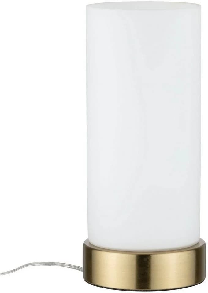 PAULMANN Nachttischlampe Pinja Weiß Messing Touch-Schalter E14 - Bild 2