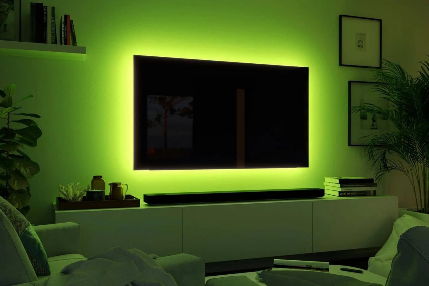 PAULMANN MaxLED 250 TV Comfort LED-Streifen 65 Zoll Silber RGBW - Bild 5