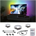 Paulmann LED-Streifen USB TV-Beleuchtung Dynamic Rainbow RGB Schwarz Bild 1