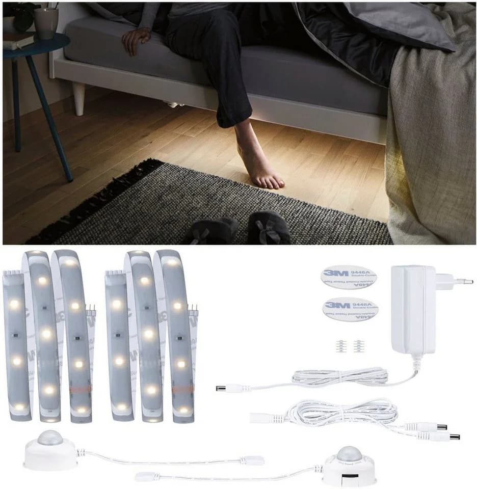 PAULMANN MaxLED 250 Comfort Set LED-Streifen Silber Bewegungssensor