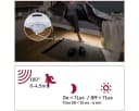 PAULMANN MaxLED 250 Comfort Set LED-Streifen Silber Bewegungssensor Bild 3