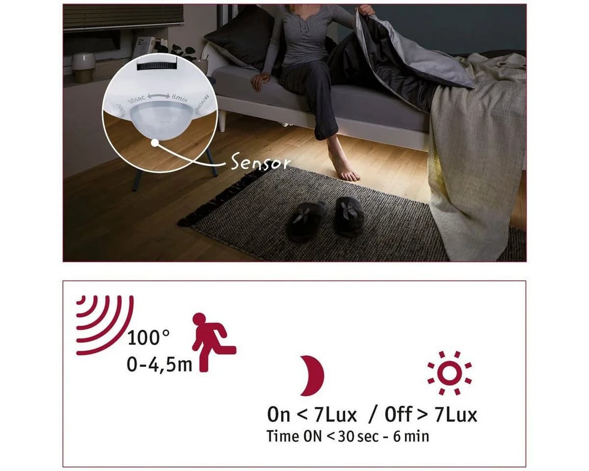 PAULMANN MaxLED 250 Comfort Set LED-Streifen Silber Bewegungssensor - Bild 3