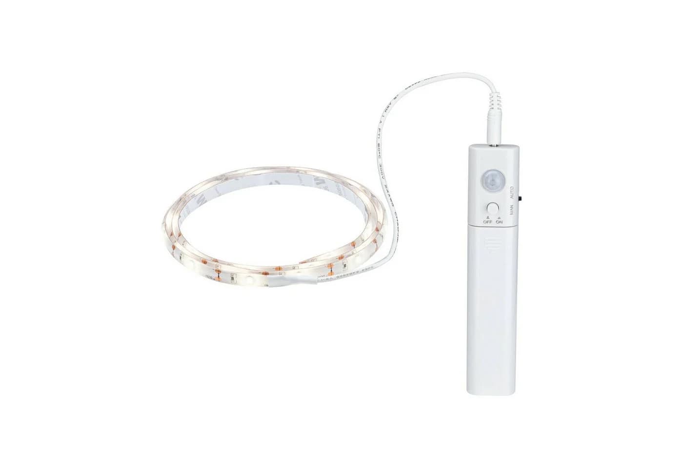PAULMANN LED Stripe 1m Batteriebetrieben Weiß mit Bewegungsmelder - Bild 2