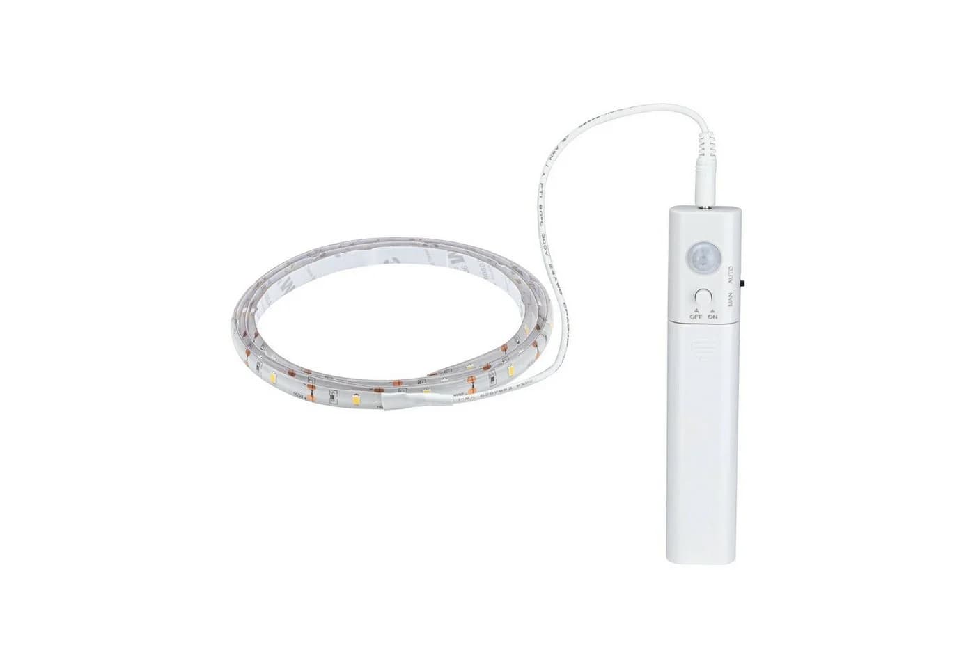PAULMANN LED Stripe 1m Batteriebetrieben Weiß mit Bewegungsmelder - Bild 3